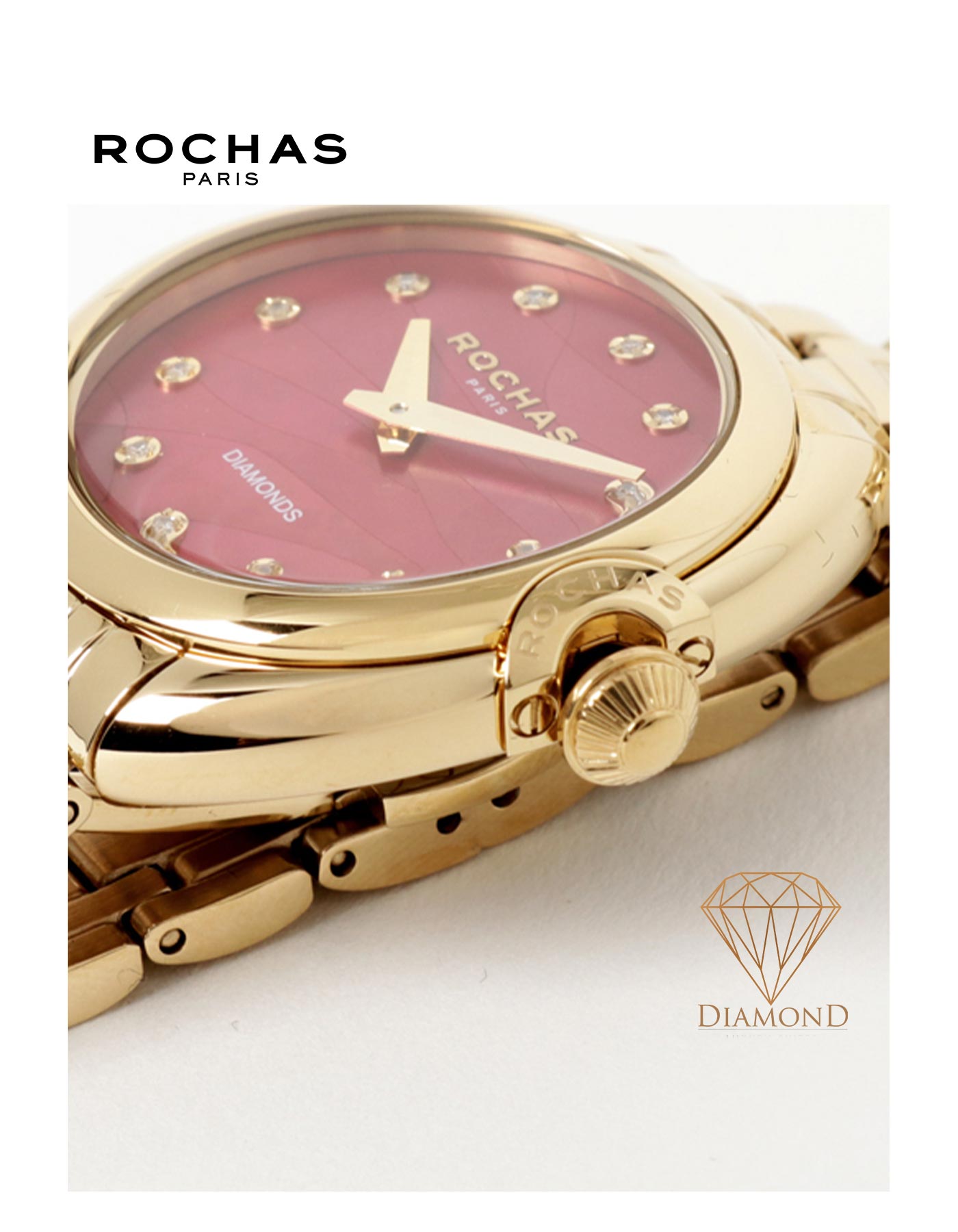 Rochas diamond watches discount price